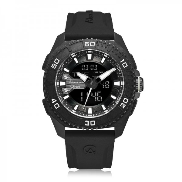 Alexandre Christie AC 9502 Black Grey MHRIPBADG Alexandre Christie AC 9502 Black Grey MHRIPBADG
